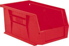 Durham - 11-3/8" Deep, Red Plastic Hang and Stack Bins - 5" High x 5-1/2" Wide x 11-3/8" Long - Americas Industrial Supply