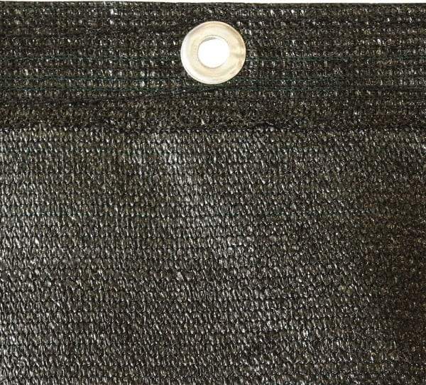 Tenax - Woven Polypropylene Privacy Screen - Black - Americas Industrial Supply