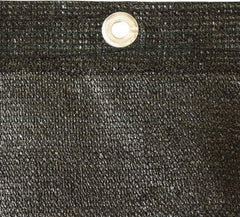 Tenax - Woven Polypropylene Privacy Screen - Black - Americas Industrial Supply