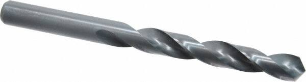 Walter-Titex - 1/2" 118° High Speed Steel Jobber Drill - Oxide Finish, Right Hand Cut, Spiral Flute, Straight Shank, 5-15/16" OAL, Standard Point - Americas Industrial Supply