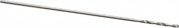 Walter-Titex - #80 118° High Speed Steel Jobber Drill - Oxide Finish, Right Hand Cut, Spiral Flute, Straight Shank, 3/4" OAL, Standard Point - Americas Industrial Supply