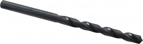 Walter-Titex - #14 118° High Speed Steel Jobber Drill - Oxide Finish, Right Hand Cut, Spiral Flute, Straight Shank, 3-5/32" OAL, Standard Point - Americas Industrial Supply
