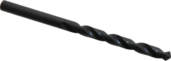 Walter-Titex - #1 118° High Speed Steel Jobber Drill - Oxide Finish, Right Hand Cut, Spiral Flute, Straight Shank, 3-21/32" OAL, Standard Point - Americas Industrial Supply