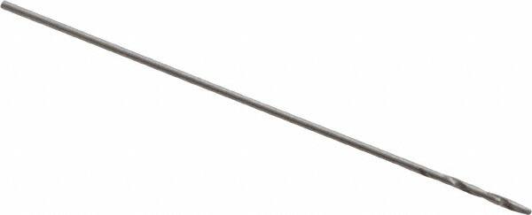 Walter-Titex - 0.29mm 118° High Speed Steel Jobber Drill - Oxide Finish, Right Hand Cut, Spiral Flute, Straight Shank, 3/4" OAL, Standard Point - Americas Industrial Supply