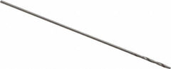 Walter-Titex - 0.29mm 118° High Speed Steel Jobber Drill - Oxide Finish, Right Hand Cut, Spiral Flute, Straight Shank, 3/4" OAL, Standard Point - Americas Industrial Supply