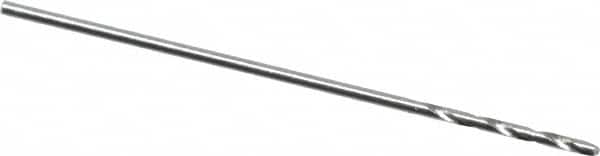 Walter-Titex - 0.55mm 118° High Speed Steel Jobber Drill - Oxide Finish, Right Hand Cut, Spiral Flute, Straight Shank, 15/16" OAL, Standard Point - Americas Industrial Supply