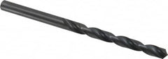 Walter-Titex - 6.3mm 118° High Speed Steel Jobber Drill - Oxide Finish, Right Hand Cut, Spiral Flute, Straight Shank, 3-31/32" OAL, Standard Point - Americas Industrial Supply