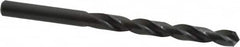 Walter-Titex - 8mm 118° High Speed Steel Jobber Drill - Oxide Finish, Right Hand Cut, Spiral Flute, Straight Shank, 4-39/64" OAL, Standard Point - Americas Industrial Supply