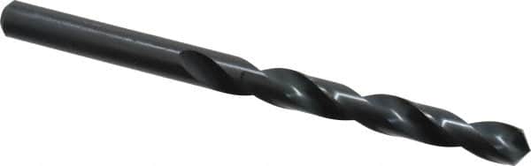 Walter-Titex - 8.4mm 118° High Speed Steel Jobber Drill - Oxide Finish, Right Hand Cut, Spiral Flute, Straight Shank, 4-39/64" OAL, Standard Point - Americas Industrial Supply