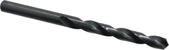 Walter-Titex - 8.9mm 118° High Speed Steel Jobber Drill - Oxide Finish, Right Hand Cut, Spiral Flute, Straight Shank, 4-59/64" OAL, Standard Point - Americas Industrial Supply
