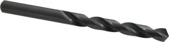 Walter-Titex - 10mm 118° High Speed Steel Jobber Drill - Oxide Finish, Right Hand Cut, Spiral Flute, Straight Shank, 5-15/64" OAL, Standard Point - Americas Industrial Supply