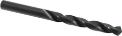 Walter-Titex - 10.5mm 118° High Speed Steel Jobber Drill - Oxide Finish, Right Hand Cut, Spiral Flute, Straight Shank, 5-15/64" OAL, Standard Point - Americas Industrial Supply