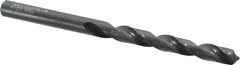 Walter-Titex - Letter M 118° High Speed Steel Jobber Drill - Oxide Finish, Right Hand Cut, Spiral Flute, Straight Shank, 4-9/32" OAL, Standard Point - Americas Industrial Supply