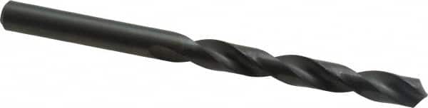Walter-Titex - Letter Q 118° High Speed Steel Jobber Drill - Oxide Finish, Right Hand Cut, Spiral Flute, Straight Shank, 4-19/32" OAL, Standard Point - Americas Industrial Supply