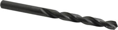 Walter-Titex - Letter W 118° High Speed Steel Jobber Drill - Oxide Finish, Right Hand Cut, Spiral Flute, Straight Shank, 5-1/4" OAL, Standard Point - Americas Industrial Supply