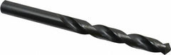 Walter-Titex - Letter Z 118° High Speed Steel Jobber Drill - Oxide Finish, Right Hand Cut, Spiral Flute, Straight Shank, 5-1/4" OAL, Standard Point - Americas Industrial Supply