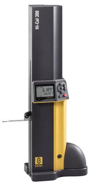 Fowler - 6" Electronic Height Gage - 0.00005" Resolution, Accurate to 0.00013", LCD Display, USB, RS-232 Data Output - Americas Industrial Supply