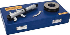 Fowler - 0.2 to 2.2", Mechanical Inside Micrometer - 0.01mm Graduation, 0.0002" Accuracy, Ratchet Stop Thimble - Americas Industrial Supply