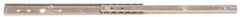 Sugatsune - 7-57/64" Slide Length, 5-9/32" Travel Length, Stainless Steel Ball Bearing Slide - 66 Lb Capacity at Full Extension - Americas Industrial Supply