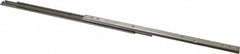 Sugatsune - 13-51/64" Slide Length, 14-35/64" Travel Length, Stainless Steel Ball Bearing Slide - 66 Lb Capacity at Full Extension - Americas Industrial Supply