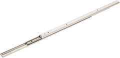 Sugatsune - 15-49/64" Slide Length, 16-29/32" Travel Length, Stainless Steel Ball Bearing Slide - 66 Lb Capacity at Full Extension - Americas Industrial Supply