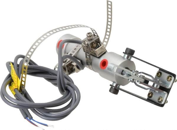 Gibraltar - 150 Lb Inner Hold Capacity, Vert Mount, Air Power Hold-Down Toggle Clamp - 10-32 Port, 90° Bar Opening, 0.69" Height Under Bar - Americas Industrial Supply