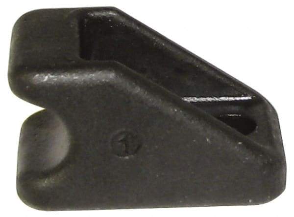 Gibraltar - 1 Lb Capacity, 0.34" Mounting Hole, Steel Clamp Latch Plate & Hook Assembly - 1.94" Base Length x 1.34" Base Width - Americas Industrial Supply