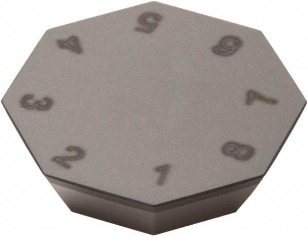 Seco - OFEN070405 MD16 Grade CBN200 CBN Milling Insert - Uncoated, 0.187" Thick, 0.707" Inscribed Circle - Americas Industrial Supply