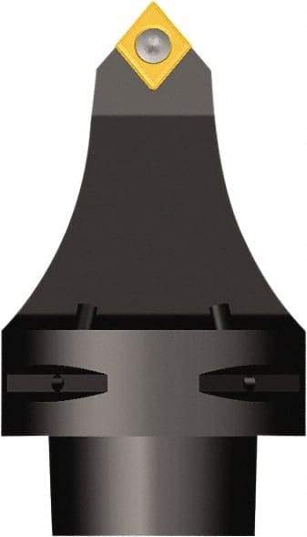 Seco - Neutral Cut, Size C6, CC.. 43 Insert Compatiblity, External Modular Turning & Profiling Cutting Unit Head - 89.92mm Head Length, Series Seco-Capto - Americas Industrial Supply
