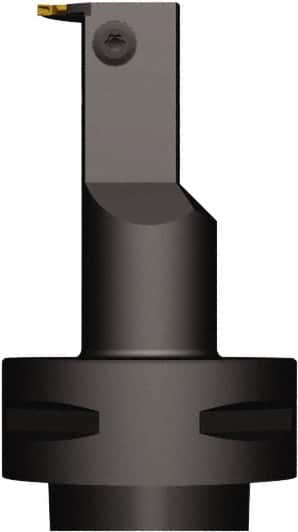 Seco - LCMF 1902 Insert, 80.01mm Head Length, 2mm Min Groove Width, Modular Grooving Cutting Unit Head - Right Hand Cut, System Size C5, Series Multi-Directional Turning (MDT), Seco-Capto - Americas Industrial Supply