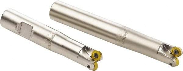 Seco - 16mm Cutting Diam, 16mm Shank Diam, 4mm Max Depth of Cut, Straight Shank Indexable Copy End Mill - 2 Inserts, RD.. 0803 Insert, R217.29 Toolholder, Carbide - Americas Industrial Supply