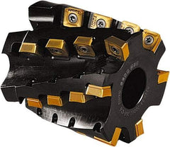 Seco - 24 Inserts, 80mm Cut Diam, 32mm Arbor Diam, 68mm Max Depth of Cut, Indexable Square-Shoulder Face Mill - 85mm High, AC.. 1506 & SCET 1206 Insert Compatibility - Americas Industrial Supply