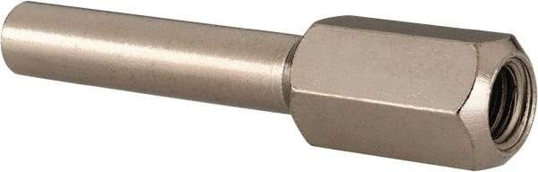 Tru-Maxx - 1" Length Flap Wheel Adapter - 5/8" Shank Length" x 1/4" Shank Diam, 1/4-20 Thread - Americas Industrial Supply