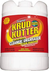 Krud Kutter - 5 Gal Bucket Cleaner/Degreaser - Liquid, Water-Based, Mild - Americas Industrial Supply