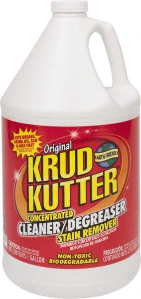 Krud Kutter - 1 Gal Bottle Cleaner/Degreaser - Liquid, Water-Based, Mild - Americas Industrial Supply