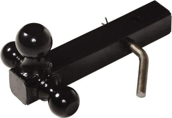 Vestil - 3,500, 5,000 & 10,000 Lb Capacity, 12" Long, 2" Shank, Triball Hitch Drawbar - 1-7/8, 2 & 2-5/16" Ball Diam - Americas Industrial Supply