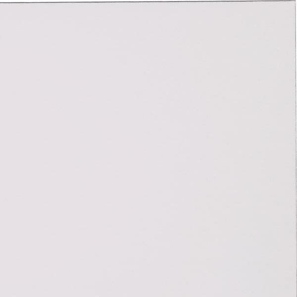 Made in USA - 1/4" Thick x 4' Wide x 4' Long, Kydex Sheet - White, Rockwell R-94 Hardness - Americas Industrial Supply