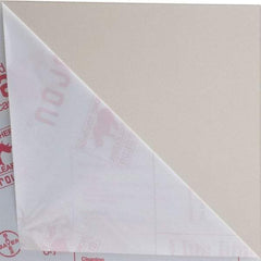 Made in USA - 1/4" Thick x 2' Wide x 4' Long, Polycarbonate Sheet - Gray, Rockwell R-118 Hardness, ±10% Tolerance - Americas Industrial Supply