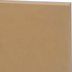 Made in USA - 1' x 1' x 1/4" Mustard Yellow Kevlar/Nylon Sheet - Americas Industrial Supply