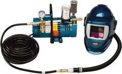 Allegro - Size Universal, Manual Adjustable Quick Release Suspension SAR System - Welding Helmet Headgear, Welding Lens, Auto Darkening Filter, Use for Welding - Americas Industrial Supply