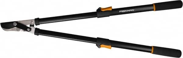 Fiskars - Telescopic Lopper - 1-3/4" Long Steel Blade, 37" Long Comfort Hand Grip Handle - Americas Industrial Supply