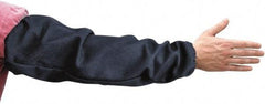 PRO-SAFE - Size Universal, Blue Denim Denim Sleeve - 23" Long Sleeve, White Serged Elastic Cuff - Americas Industrial Supply