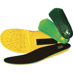 MEGAComfort - 6 to 7 Men's (8 to 9 Women's) Memory Foam & Plastic Arch Support Insoles - Full Length Soles - Americas Industrial Supply
