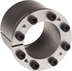 Climax Metal Products - 1-7/16" Bore Diam, 2-3/8" OD, Shaft Locking Device - 8 Screws, 1-1/2" OAW, 7,868 Ft/Lb Max Torque - Americas Industrial Supply