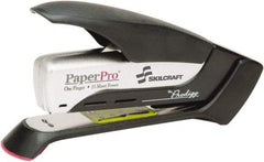 Ability One - 25 Sheet Desktop Stapler - Black & Silver - Americas Industrial Supply