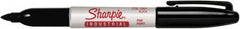 Sharpie - Black Permanent Marker - Fine Tip - Americas Industrial Supply