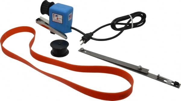 Mini-Skimmer - 18" Reach, 0.25 GPH Oil Removal Capacity, 115 Max Volt Rating, Belt Oil Skimmer - 40 to 125°F - Americas Industrial Supply