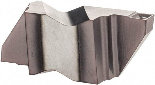 Sumitomo - 3094SG Grade EH520V, 0.097" Cutting Width Carbide Grooving Insert - 0.15" Max Depth of Cut, Right Hand, 0.005 to 0.01" Corner Radius, TiAlN Finish - Americas Industrial Supply