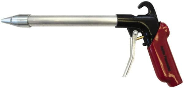 Value Collection - 120 Max psi Whisper Jet Pistol Grip Blow Gun - 1/4 NPT Inlet, 6" Tube Length, Aluminum - Americas Industrial Supply