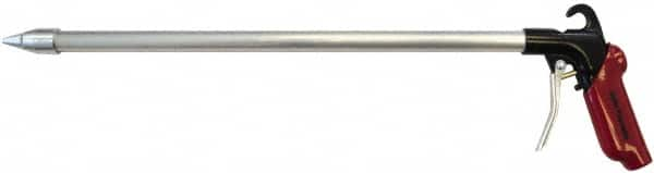 Value Collection - 120 Max psi Whisper Jet Pistol Grip Blow Gun - 1/4 NPT Inlet, 18" Tube Length, Aluminum - Americas Industrial Supply